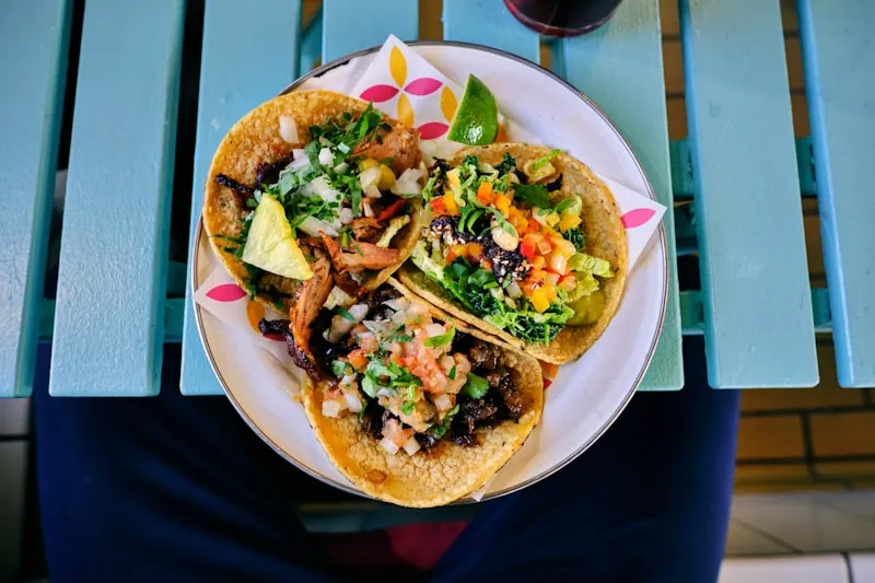 Chicken tacos — high-protein recipe, 512 kcal